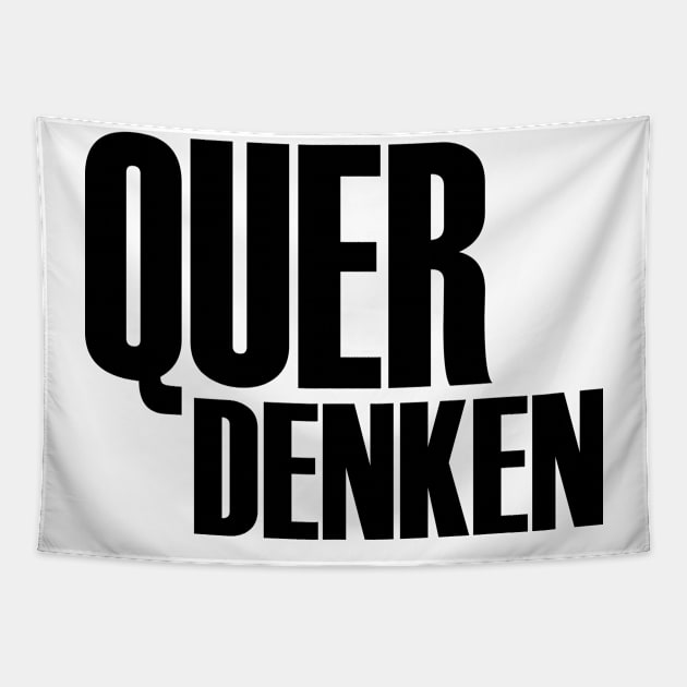 Querdenken Tapestry by Milaino