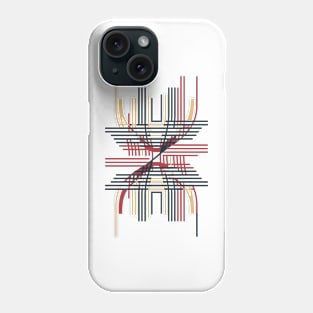 abstract line Phone Case