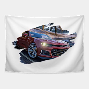 Camaro ZL1 Art Print Tapestry