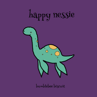 Happie Nessie by Bumblebee Biscuit T-Shirt