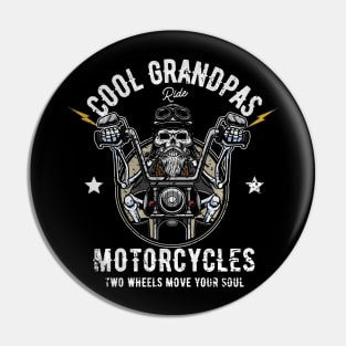 Grandpa Biker Pin