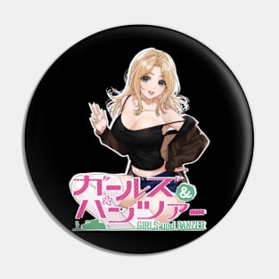 Kawaii Kai Girls Und Panzer Pin