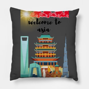 asia 3 Pillow