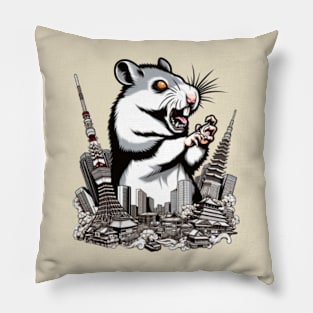 Funny Hamster Attacks Tokyo Pillow