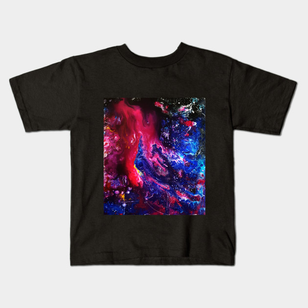 Galaxy Acrylic Painting Part 2 Galaxy Kids T Shirt Teepublic