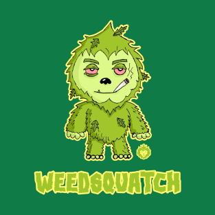 Weedsquatch high cute monster T-Shirt