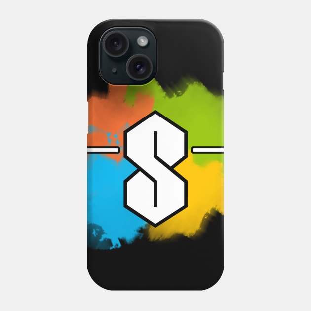 The "S" - Windows Color Splash Phone Case by Brony Designs