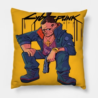 Jackie Welles - Cyberpunk 2077 Pillow