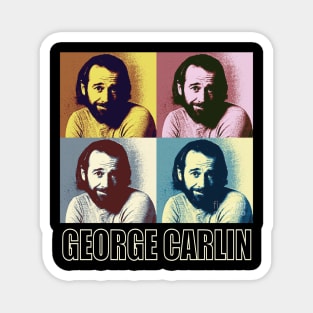 George carlin Magnet