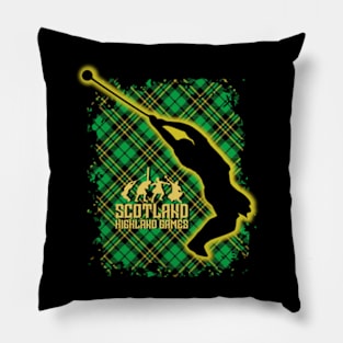 Scottish Highland Games Pillow