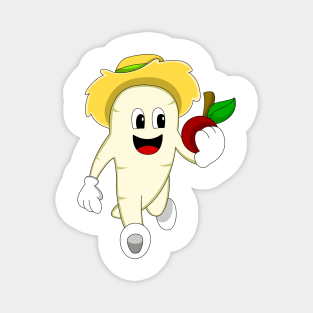 Radish as Farmer with Fruit Magnet