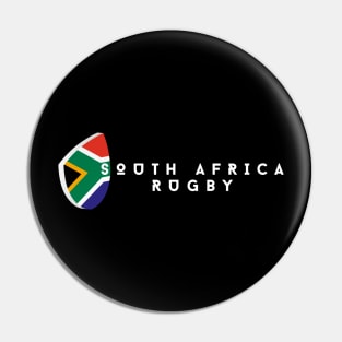 Minimalist Rugby Part 2 #006 - South Africa Rugby Fan Pin