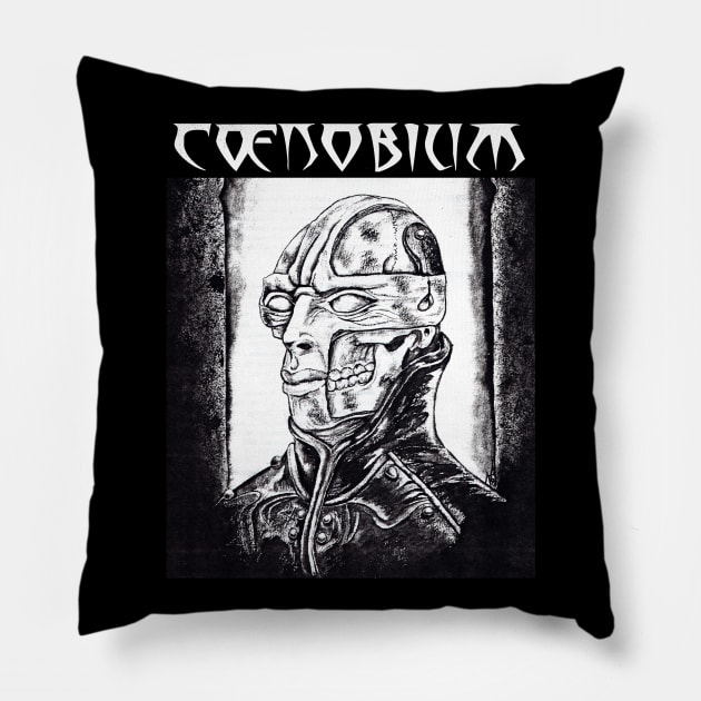 Coenobium Cover Design 2 Pillow by BarkerCast