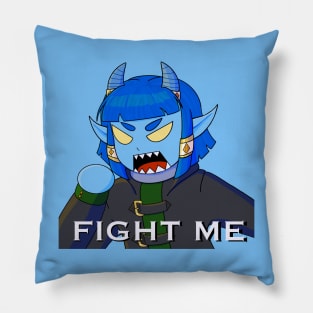 Angry Sketch Pillow