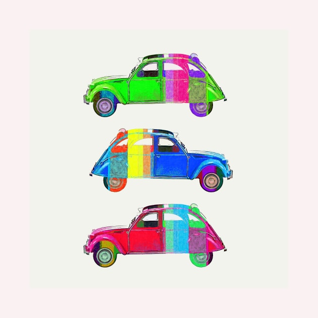 2 CV 3 pop by AaaahEeeekStudio