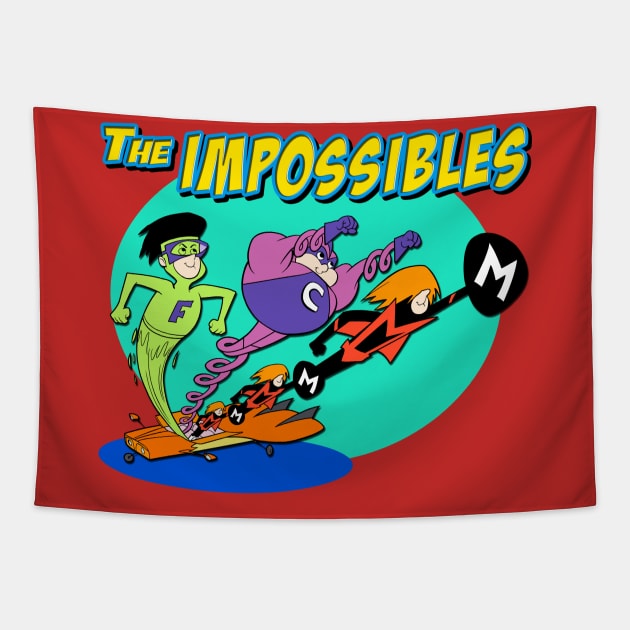 The Impossibles Tapestry by BigOrangeShirtShop