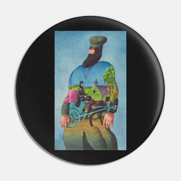 Beardman Pin by FrisoHenstra