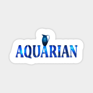 Aquarian Shirt Design Magnet