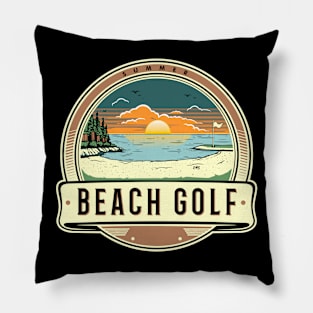 Beach Golf Pillow