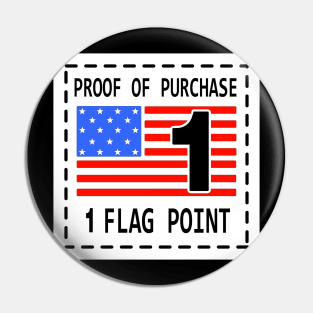 G.I. Joe Flag Point Pin