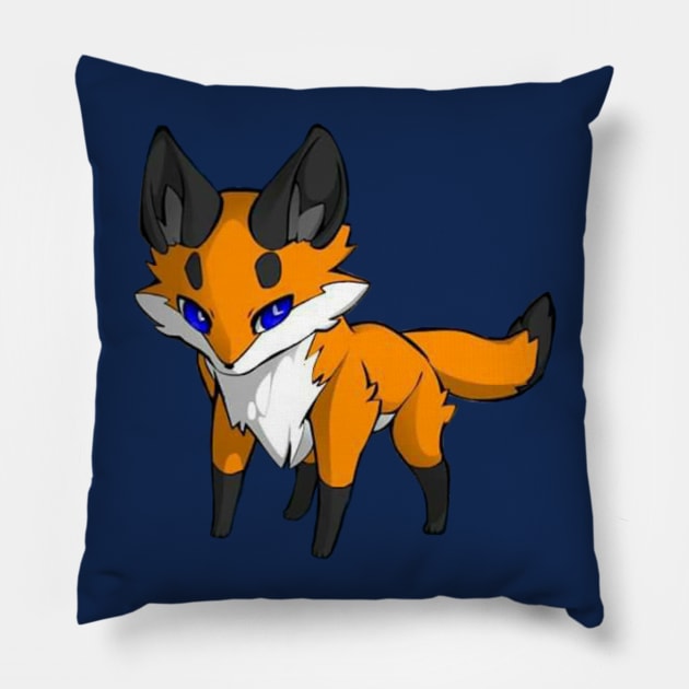 Fox Pillow by Flarefox97