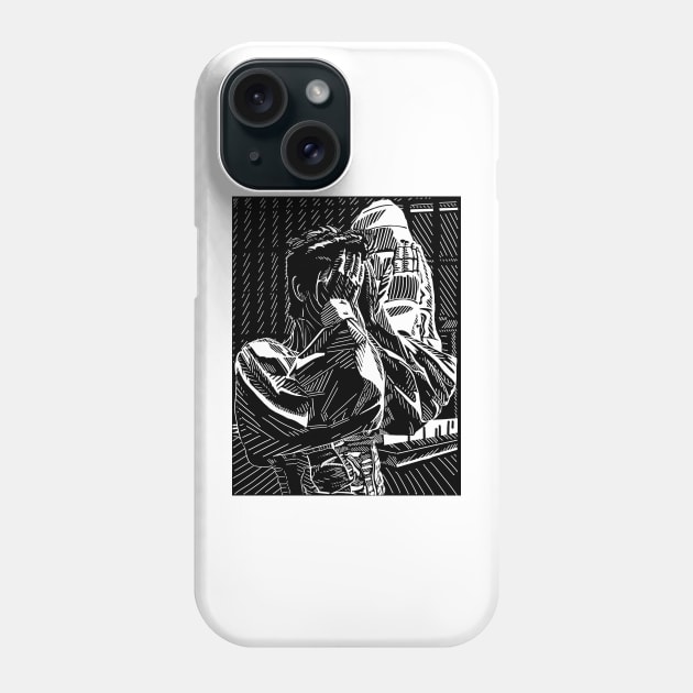 Eyes Closed Phone Case by Michael Metler