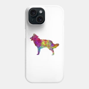 Mudi in watercolor Phone Case