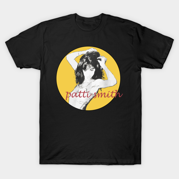 Patti Smith Retro Punk Rock FanArt Tribute - Patti Smith - T-Shirt