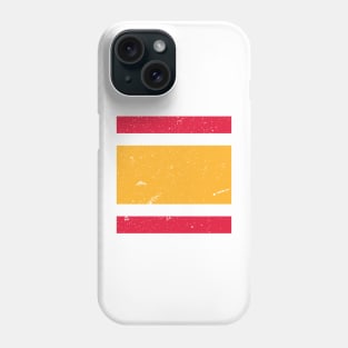 Kansas Varsity Retro Home White, Red & Gold Design Phone Case