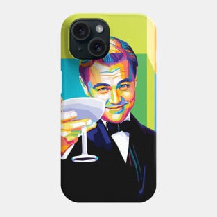 Leonardo Dicaprio Cheers Meme Pop Art Phone Case