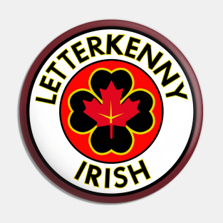 Letterkenny Irish Logo Pin