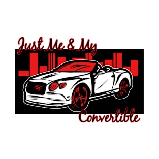 JUST ME & MY CONVERTIBLE(RED) T-Shirt