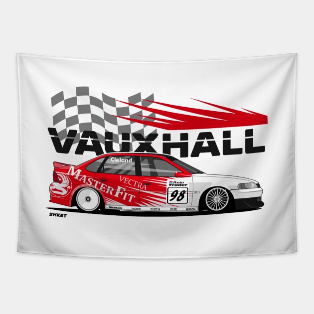 Vectra Super Touring Tapestry by shketdesign