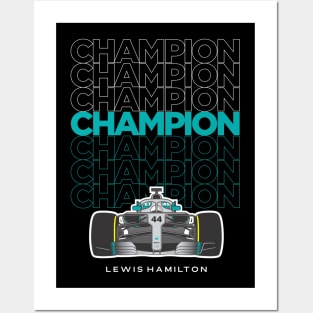 Poster for Sale avec l'œuvre « Lewis Hamilton