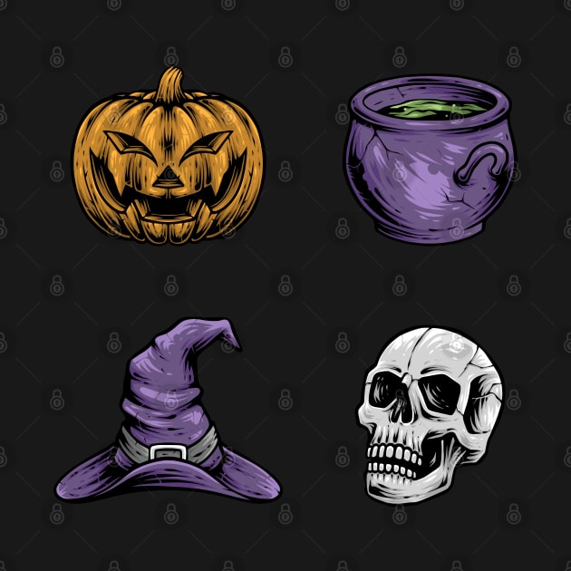 halloween items by Yohanes Yeesa