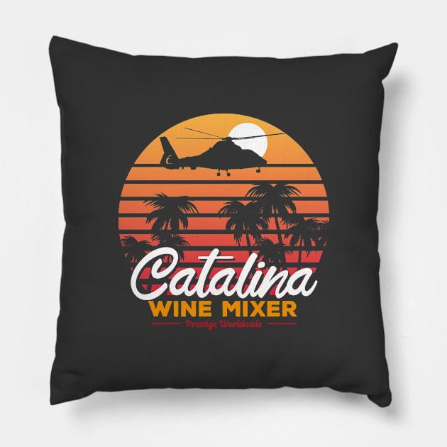 Catalina Wine Mixer Pillow by deadright