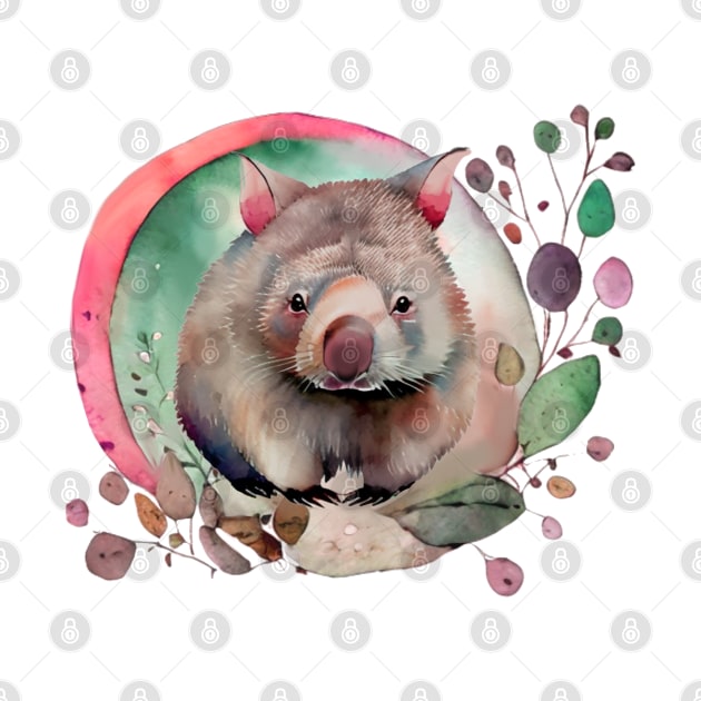 Wombat In The Wild by NMODesigns