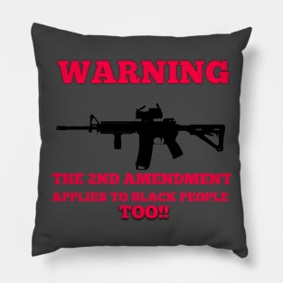 2nd Amendment Pillow