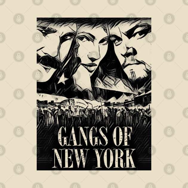 gangs of new york by RetroScribbles