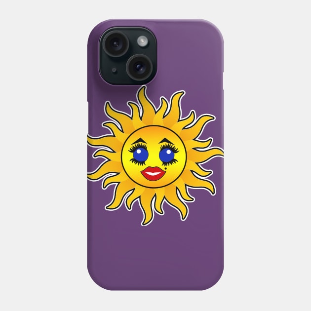 Kawaii Sunshine Phone Case by artbyomega