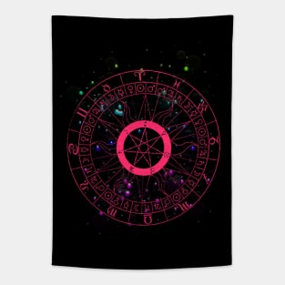 Astrology wheel (II) Tapestry