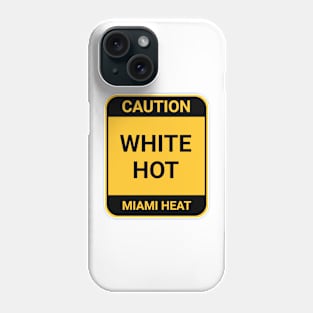 WHITE HOT Phone Case