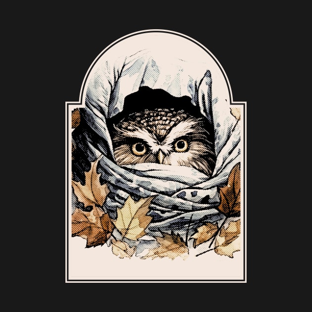 Autumn Owl by Solutionoriginal