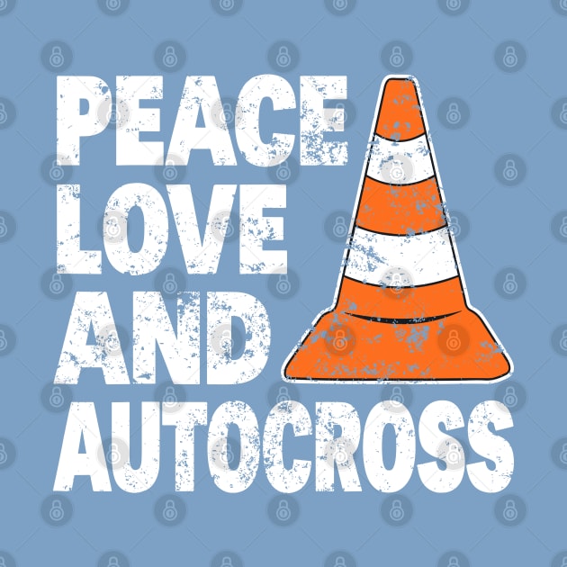 Peace Love And Autocross I Cone And Racing Design Autocross by LEGO