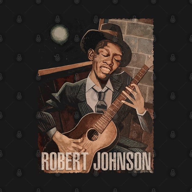 Captivating Charisma Robert Johnson's Enigmatic Presence by RonaldEpperlyPrice