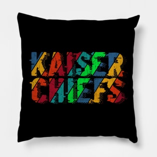 vintage color Kaiser Chiefs Pillow