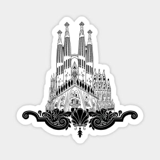 The Sagrada Familia Magnet