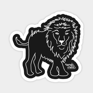 Love collection - lion Magnet