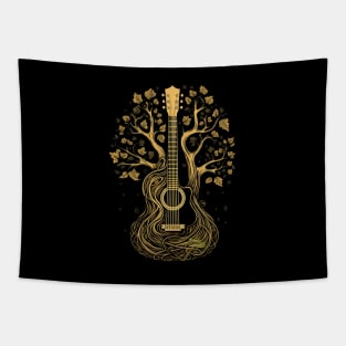 Guitar tree for guitar lover Tapestry