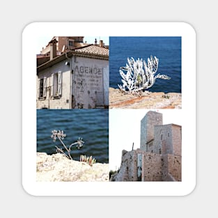 Antibes harbour Magnet